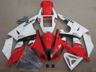 2009-2011 Yamaha YZF R1 Motorcycle Fairing - White Red Black UK
