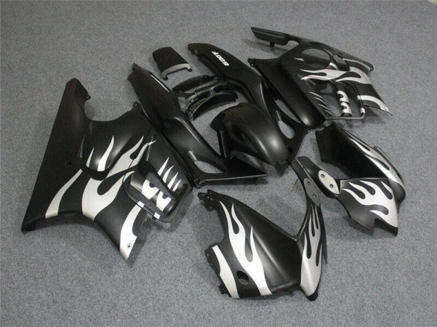 1995-1998 Black White Flame Honda CBR600 F3 Motorbike Fairing 1995-1998 Black White Flame Honda CBR600 F3 Motorbike Fairing