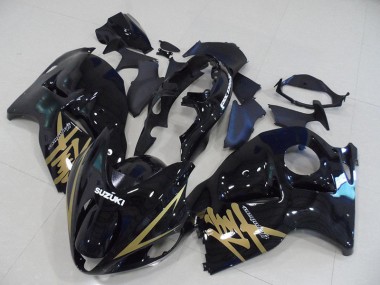1996-2007 Black Gold Decal Suzuki GSXR1300 Hayabusa Bike Fairings