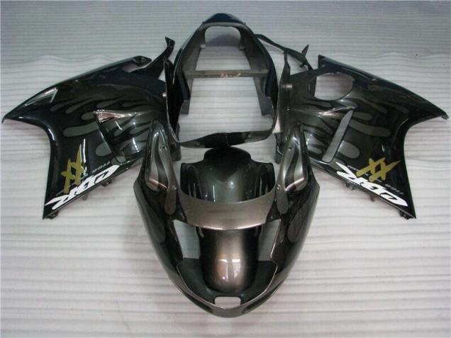 1996-2007 Black Honda CBR1100XX Motorcycle Fairings Kit 1996-2007 Black Honda CBR1100XX Motorcycle Fairings Kit