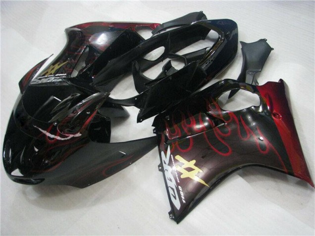 1996-2007 Red Flame Honda CBR1100XX Motor Fairings 1996-2007 Red Flame Honda CBR1100XX Motor Fairings