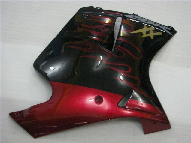 1996-2007 Red Flame Honda CBR1100XX Motor Fairings 1996-2007 Red Flame Honda CBR1100XX Motor Fairings