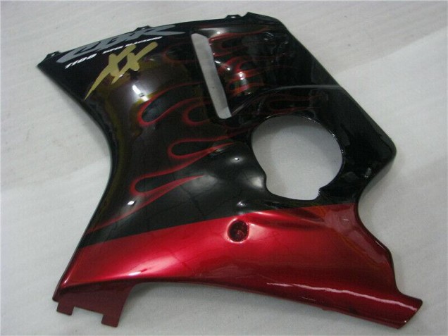 1996-2007 Red Flame Honda CBR1100XX Motor Fairings 1996-2007 Red Flame Honda CBR1100XX Motor Fairings