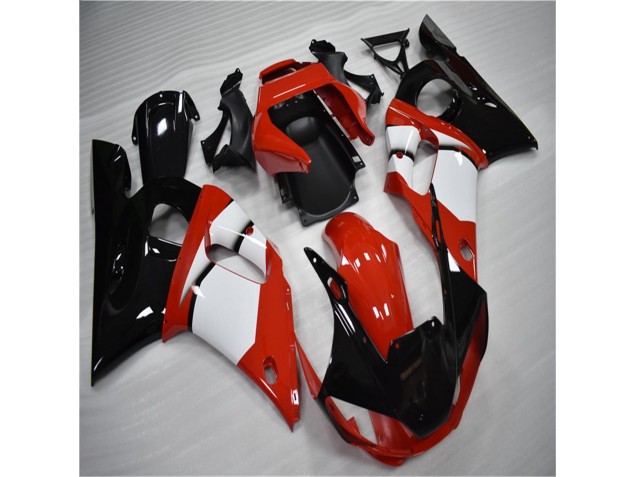 1998-2002 Black White Yamaha YZF R6 Motorbike Fairing 1998-2002 Black White Yamaha YZF R6 Motorbike Fairing