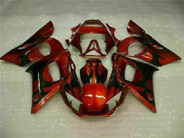 1998-2002 Brown Yamaha YZF R6 Bike Fairing Kit 1998-2002 Brown Yamaha YZF R6 Bike Fairing Kit