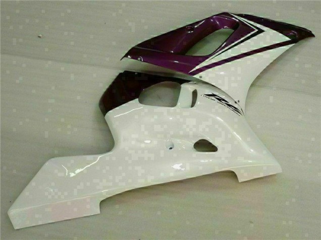 1998-2002 Purple White Yamaha YZF R6 Replacement Fairings 1998-2002 Purple White Yamaha YZF R6 Replacement Fairings