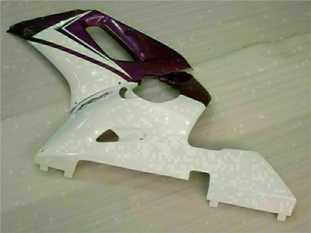 1998-2002 Purple White Yamaha YZF R6 Replacement Fairings 1998-2002 Purple White Yamaha YZF R6 Replacement Fairings