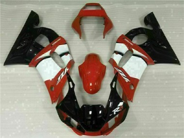 1998-2002 Red White Yamaha YZF R6 Motor Fairings