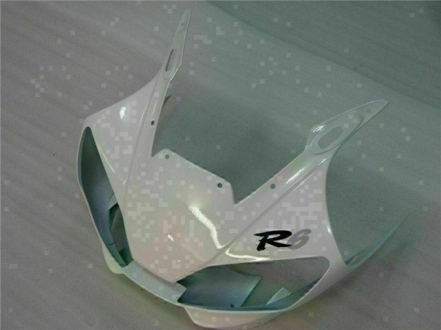 1998-2002 White Yamaha YZF R6 Motorbike Fairing 1998-2002 White Yamaha YZF R6 Motorbike Fairing