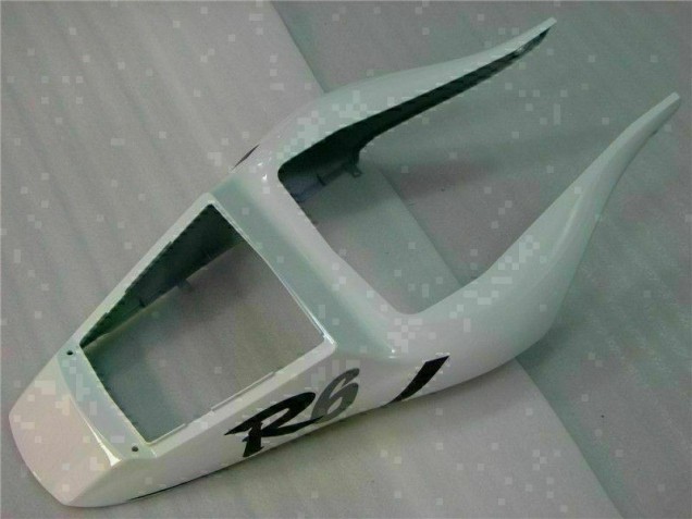 1998-2002 White Yamaha YZF R6 Motorbike Fairing 1998-2002 White Yamaha YZF R6 Motorbike Fairing