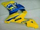 1998-2002 Yellow Blue Yamaha YZF R6 Motorcycle Fairing Kit 1998-2002 Yellow Blue Yamaha YZF R6 Motorcycle Fairing Kit