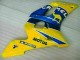 1998-2002 Yellow Blue Yamaha YZF R6 Motorcycle Fairing Kit 1998-2002 Yellow Blue Yamaha YZF R6 Motorcycle Fairing Kit