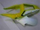 1998-2002 Yellow White Yamaha YZF R6 Motorcycle Fairings Kits