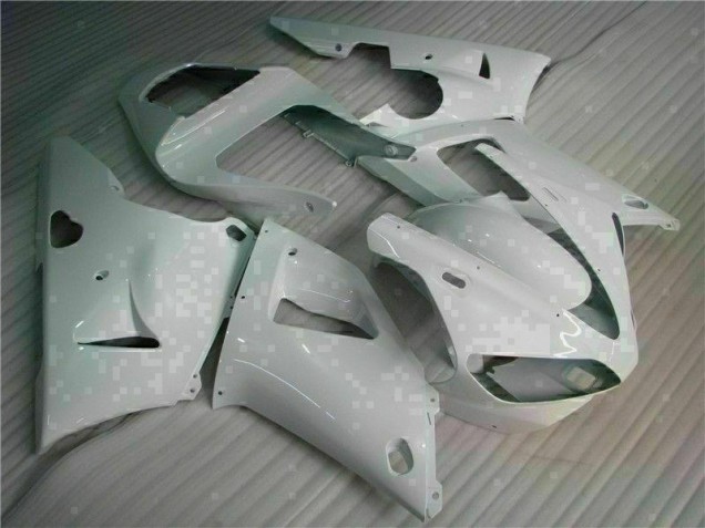 2000-2001 White Yamaha YZF R1 Replacement Fairings 2000-2001 White Yamaha YZF R1 Replacement Fairings