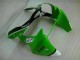 2000-2002 Green Black Kawasaki ZX6R Motorbike Fairing 2000-2002 Green Black Kawasaki ZX6R Motorbike Fairing
