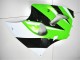 2000-2002 Green White Black Kawasaki ZX6R Bike Fairing Kit 2000-2002 Green White Black Kawasaki ZX6R Bike Fairing Kit
