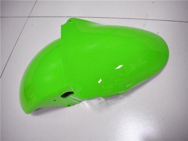 2000-2002 Green White Black Kawasaki ZX6R Bike Fairing Kit 2000-2002 Green White Black Kawasaki ZX6R Bike Fairing Kit