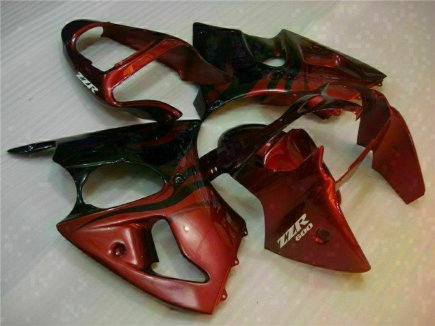 2000-2002 Red Kawasaki ZX6R Motor Fairings 2000-2002 Red Kawasaki ZX6R Motor Fairings