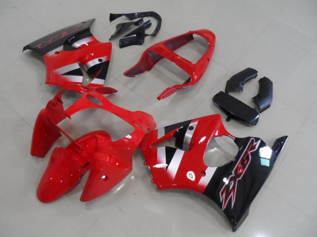 2000-2002 Red OEM Style Kawasaki ZX6R Motorcycle Fairings Kit