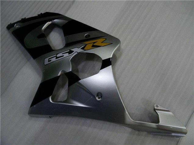 2000-2002 Silver Black Suzuki GSXR 1000 Motor Fairings
