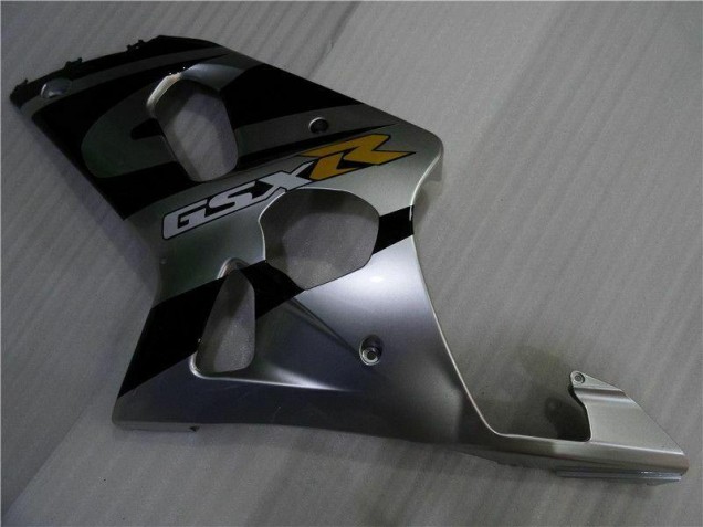 2000-2002 Silver Black Suzuki GSXR 1000 Motor Fairings