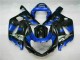 2001-2003 Blue Black Suzuki GSXR 600/750 Bike Fairing Kit 2001-2003 Blue Black Suzuki GSXR 600/750 Bike Fairing Kit