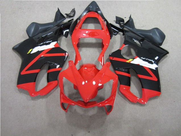2001-2003 Red Black Honda CBR600 F4i Motorbike Fairing Kits 2001-2003 Red Black Honda CBR600 F4i Motorbike Fairing Kits