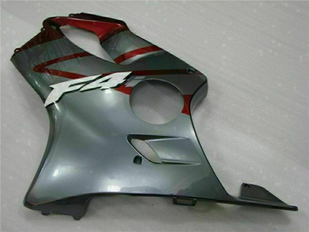 2001-2003 Red Silver Honda CBR600 F4i Moto Fairings 2001-2003 Red Silver Honda CBR600 F4i Moto Fairings