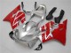 2001-2003 Silver Red Honda CBR600 F4i Bike Fairings 2001-2003 Silver Red Honda CBR600 F4i Bike Fairings