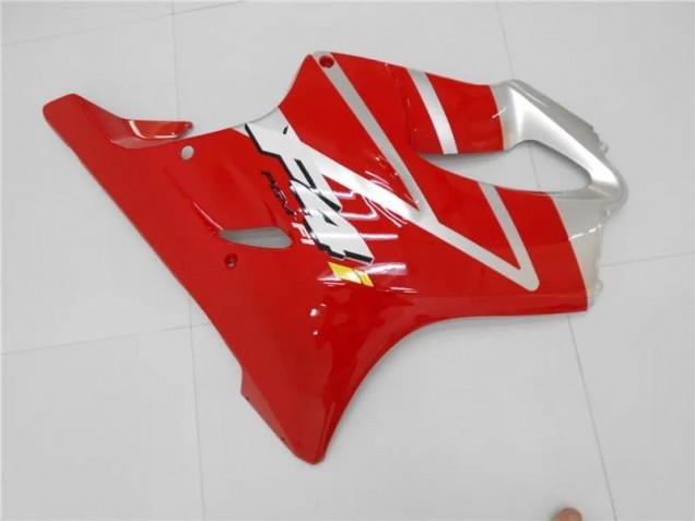 2001-2003 Silver Red Honda CBR600 F4i Bike Fairings 2001-2003 Silver Red Honda CBR600 F4i Bike Fairings
