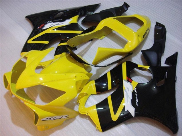 2001-2003 Yellow Black Honda CBR600 F4i Motorbike Fairing Kits 2001-2003 Yellow Black Honda CBR600 F4i Motorbike Fairing Kits