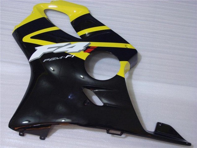 2001-2003 Yellow Black Honda CBR600 F4i Motorbike Fairing Kits 2001-2003 Yellow Black Honda CBR600 F4i Motorbike Fairing Kits