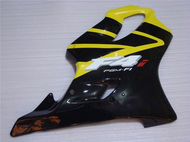 2001-2003 Yellow Black Honda CBR600 F4i Motorbike Fairing Kits 2001-2003 Yellow Black Honda CBR600 F4i Motorbike Fairing Kits