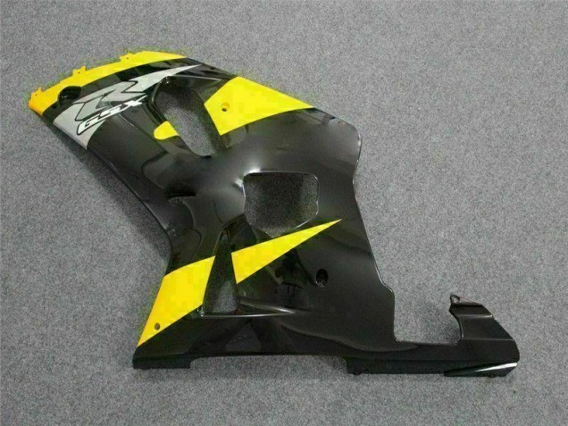 2001-2003 Yellow Black Suzuki GSXR 600/750 Motorcycle Replacement Fairings 2001-2003 Yellow Black Suzuki GSXR 600/750 Motorcycle Replacement Fairings