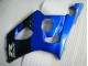 2003-2004 Black Blue Suzuki GSXR 1000 Motorcycle Fairings Kits & Bodywork