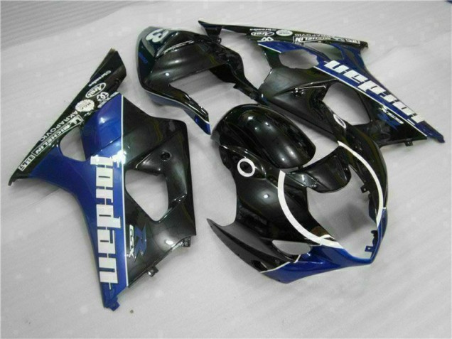 2003-2004 Black Blue Suzuki GSXR 1000 Motorcycle Fairing & Bodywork 2003-2004 Black Blue Suzuki GSXR 1000 Motorcycle Fairing & Bodywork