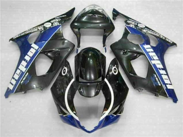 2003-2004 Black Blue Suzuki GSXR 1000 Motorcycle Fairing & Bodywork 2003-2004 Black Blue Suzuki GSXR 1000 Motorcycle Fairing & Bodywork