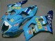 2003-2004 Blue Suzuki GSXR 1000 Bike Fairing Kit 2003-2004 Blue Suzuki GSXR 1000 Bike Fairing Kit