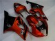 2003-2004 Brown Black Suzuki GSXR 1000 Motorcycle Fairings 2003-2004 Brown Black Suzuki GSXR 1000 Motorcycle Fairings