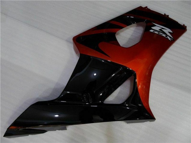 2003-2004 Brown Black Suzuki GSXR 1000 Motorcycle Fairings 2003-2004 Brown Black Suzuki GSXR 1000 Motorcycle Fairings