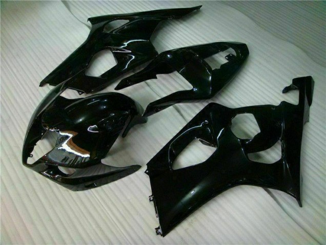 2003-2004 Glossy Black Suzuki GSXR 1000 Motorcycle Fairings 2003-2004 Glossy Black Suzuki GSXR 1000 Motorcycle Fairings