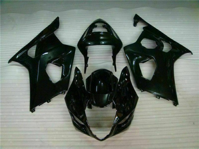 2003-2004 Glossy Black Suzuki GSXR 1000 Motorcycle Fairings 2003-2004 Glossy Black Suzuki GSXR 1000 Motorcycle Fairings