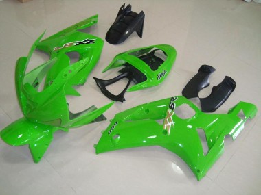 2003-2004 Green Kawasaki ZX6R Bike Fairing