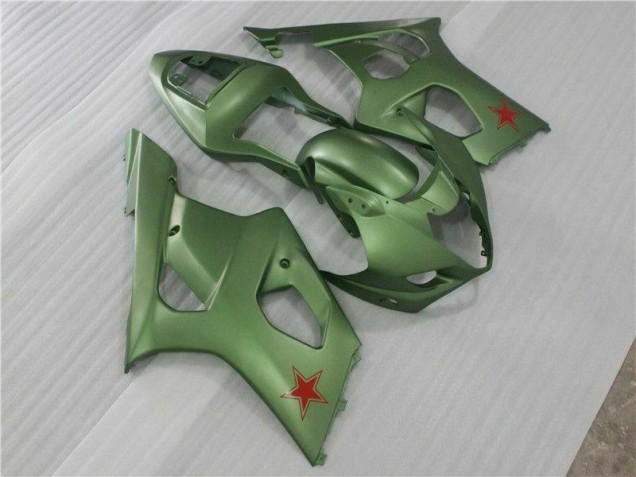 2003-2004 Green Suzuki GSXR 1000 Motorcycle Fairings 2003-2004 Green Suzuki GSXR 1000 Motorcycle Fairings