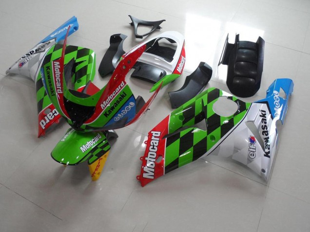 2003-2004 Motocard Kawasaki ZX6R Motorbike Fairing 2003-2004 Motocard Kawasaki ZX6R Motorbike Fairing