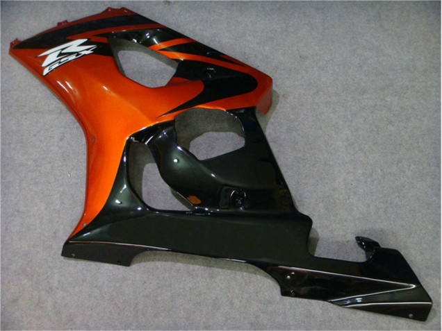 2003-2004 Orange Black Suzuki GSXR 1000 Motorcycle Fairing Kits 2003-2004 Orange Black Suzuki GSXR 1000 Motorcycle Fairing Kits