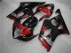 2003-2004 Red Black Suzuki GSXR 1000 Motorcycle Fairing Kits 2003-2004 Red Black Suzuki GSXR 1000 Motorcycle Fairing Kits