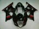 2003-2004 Red Flame Suzuki GSXR 1000 Bike Fairing Kit 2003-2004 Red Flame Suzuki GSXR 1000 Bike Fairing Kit