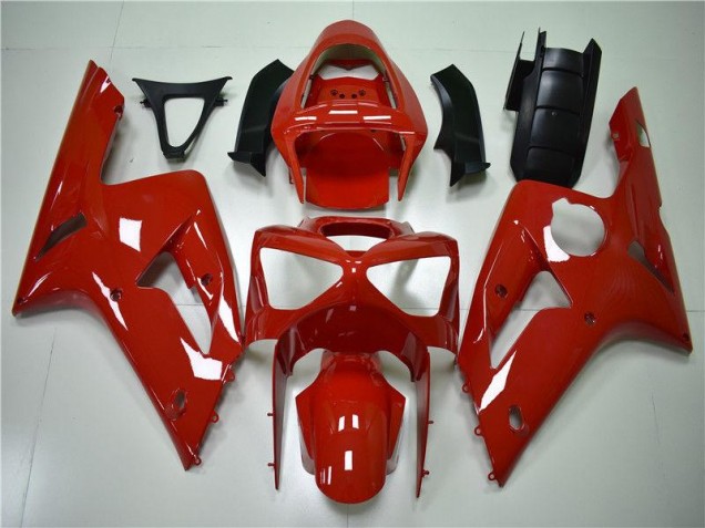 2003-2004 Red Kawasaki ZX6R Motor Fairings 2003-2004 Red Kawasaki ZX6R Motor Fairings