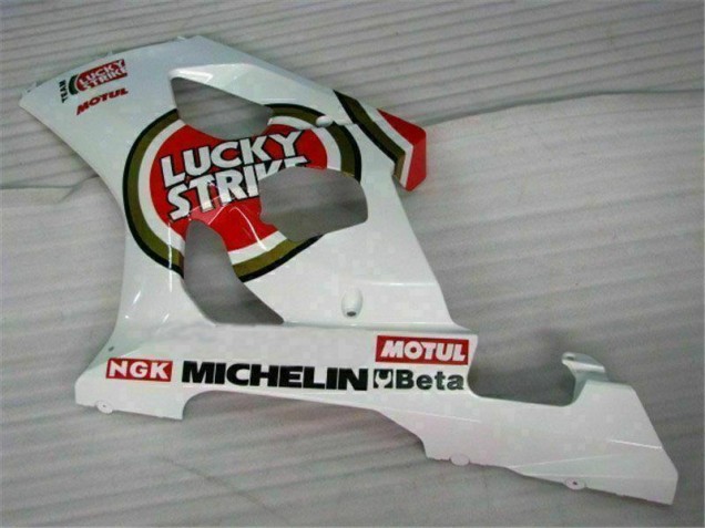 2003-2004 Red White Suzuki GSXR 1000 Motorbike Fairing Kits 2003-2004 Red White Suzuki GSXR 1000 Motorbike Fairing Kits